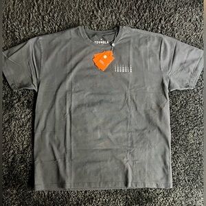 YoungLA Black Short Sleeve Crewneck T-Shirt with Chest Logo